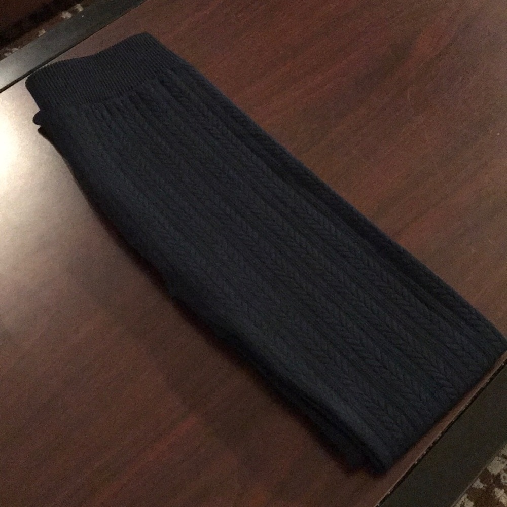 Navy Nautical Full Length Leggings Size S/M